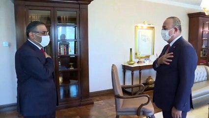 Dışişleri Bakanı Çavuşoğlu'nun kabulleri - ANKARA