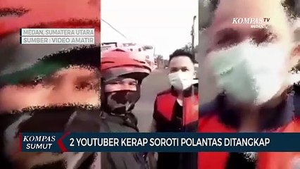 2 Youtuber Kerap Soroti Polantas Ditangkap