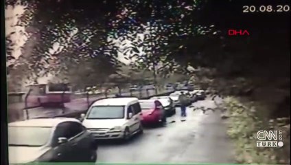 İETT otobüsü ağaca böyle çarptı! | Video