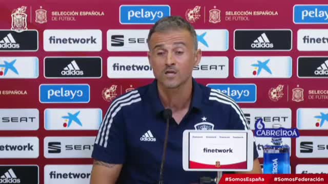 Luis Enrique: "No miro ni la edad, ni los números, ni el equipo para convocar"