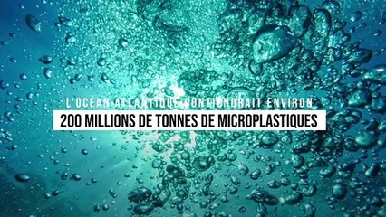 L'océan Atlantique contiendrait environ 200 millions de tonnes de microplastiques