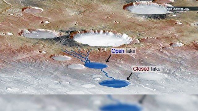 Planetwide Storms Raining Up to 520 Feet May Have Filled Lakes, River on Ancient Mars
