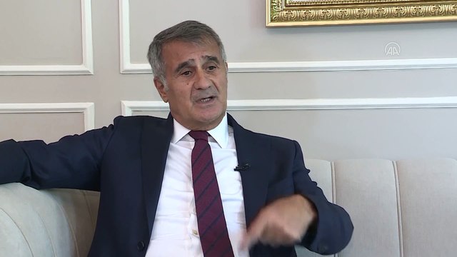 A Milli Takım Teknik Direktörü Şenol Güneş, AA’ya özel açıklamalarda bulundu (1) - İSTANBUL
