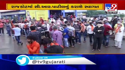 Gujarat BJP chief C.R.Paatil to receive rousing welcome in Rajkot