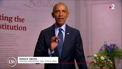 Présidentielles américaines : Barack Obama s'attaque violemment au bilan de Donald Trump