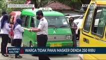 Warga Tidak Pakai Masker Denda 250 Ribu