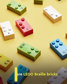 Le géant du jouet Lego annonce le lancement dans sept pays, dont la France, des briques adaptées aux enfants malvoyants - VIDEO