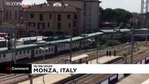 شاهد: انحراف قطار عن مساره شمال إيطاليا
