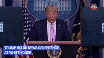 Live- Trump Holds News Conference At The White House - NBC News