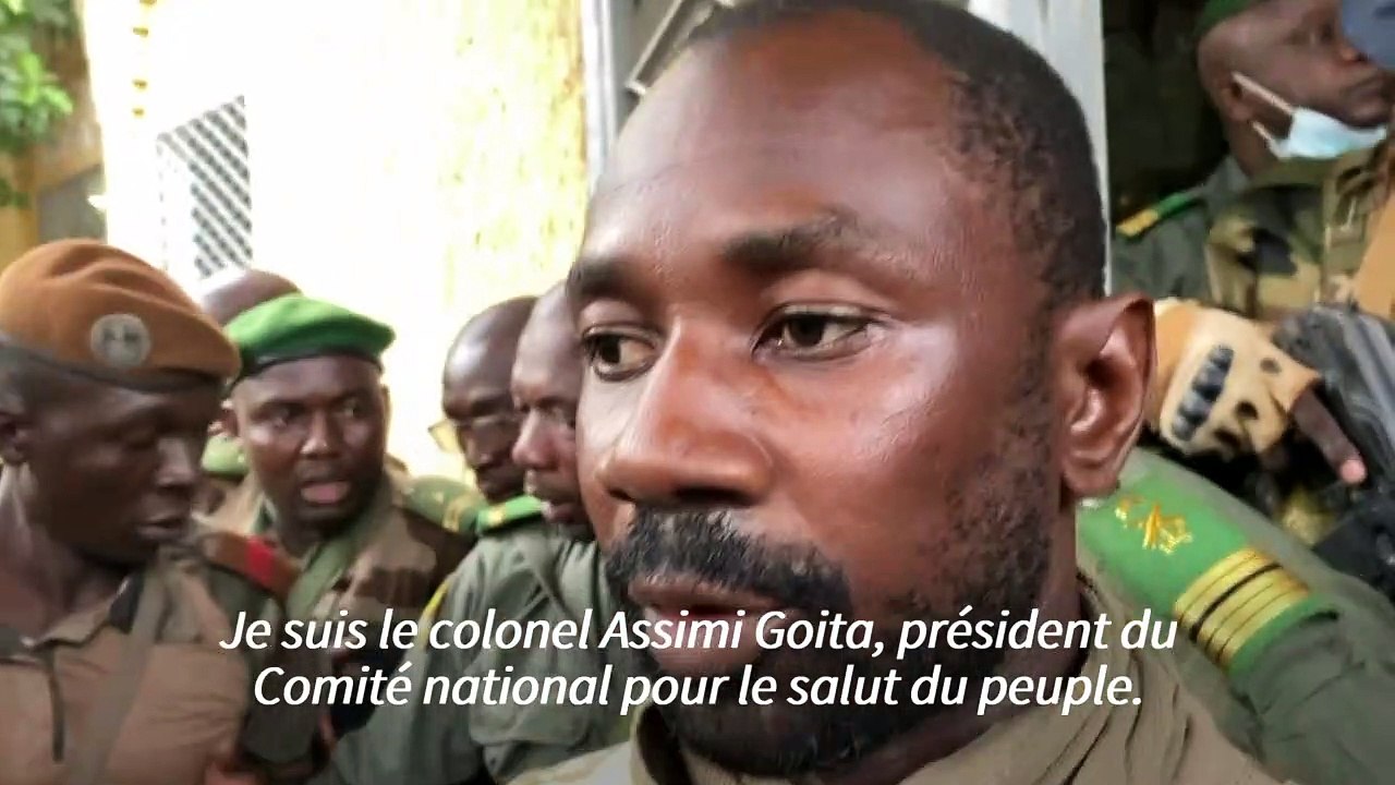 Coup d'Etat au Mali: le colonel Assimi Goita se présente comme le nouvel homme fort