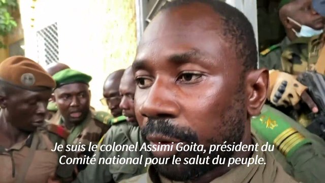 Coup d'Etat au Mali: le colonel Assimi Goita se présente comme le nouvel homme fort