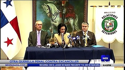 Otra querella penal contra excanciller - Nex Noticias