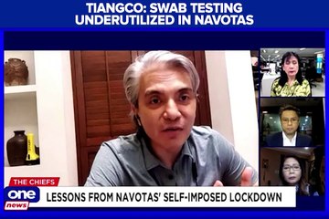 Few people avail free swab testing in Navotas — Mayor Tiangco