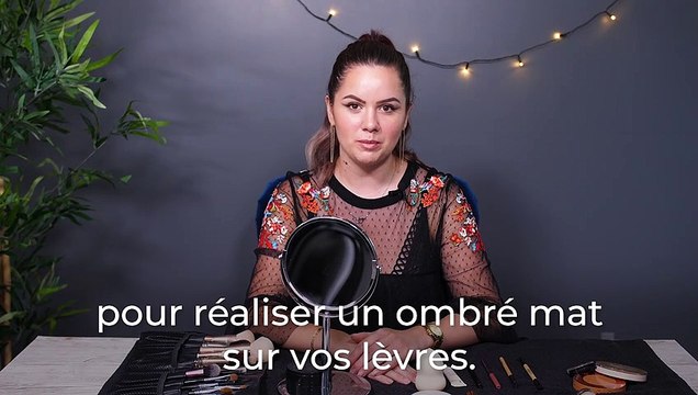 Tuto Beauté : Faire un ombré mat sur les lèvres