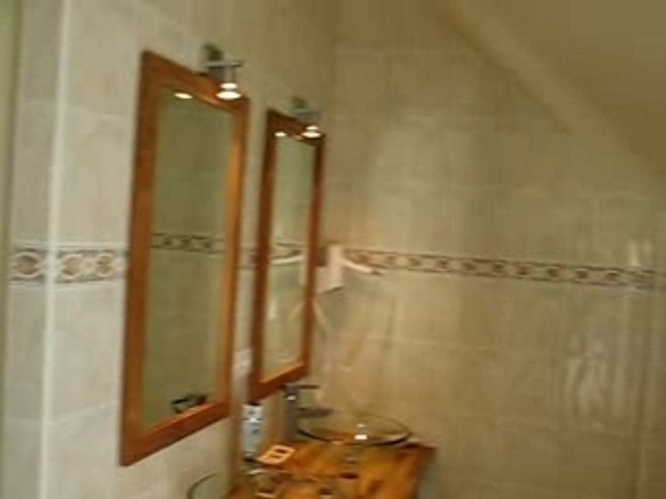 Salle d'eau avec douche à jet - vasques-