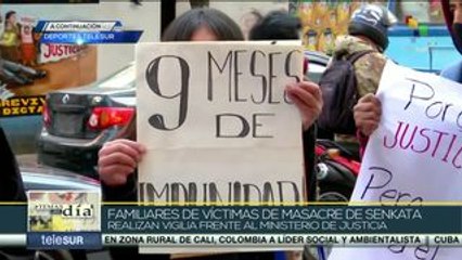 下载视频: Bolivia: familiares de víctimas en masacre de Senkata exigen justicia