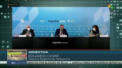 Gobierno de Argentina analiza propuestas de vacuna para la COVID-19