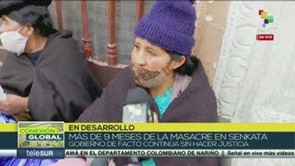 Bolivia: exigen justicia a 9 meses de la masacre de Senkata