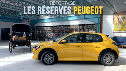 Visite des réserves Peugeot