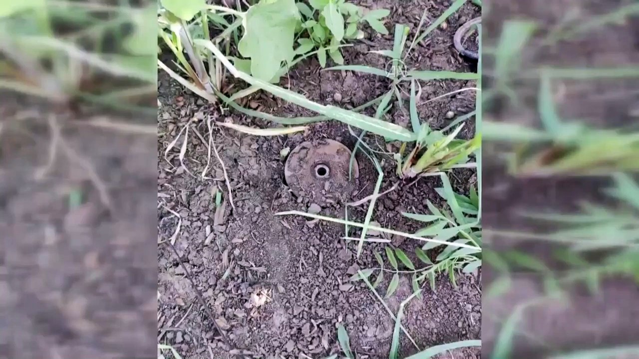 Terör örgütü PKK'nın yol kenarına tuzakladığı mayınlar imha edildi - ŞIRNAK