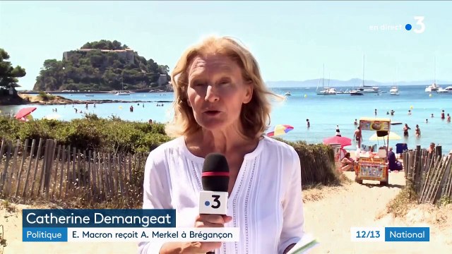 Fort de Brégançon : pour sa rentrée, Emmanuel Macron reçoit Angela Merkel
