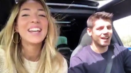 Alice Campello se "desmaya de amor" con la dedicatoria de su hijo