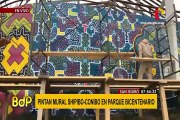 Parque Bicentenario: arte shipibo conibo será permanente, asegura alcalde de San Isidro