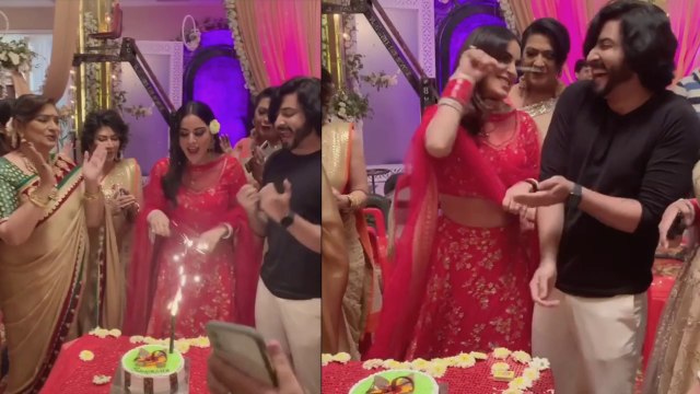 Kundali Bhagya actress Shraddha Arya Celebrated her birthday with her Team | Viral Masti