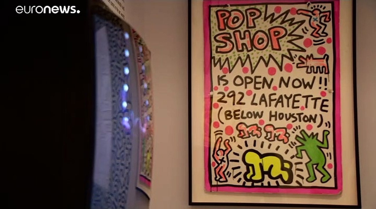 Keith Haring, pionnier du Street art, passe de la rue au musée