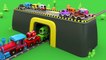 Colors for Children to Learn with Toy Street Vehicles - Educational Videos - Pinky and Panda KIDS TV