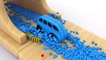 Learn Colors with Toy Cars and Color Balls Wooden Hammer Toys - Pinky and Panda