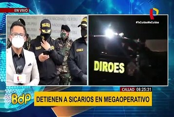 Callao: caen 14 miembros de 'Los Injertos de Caracortada' en megaoperativo