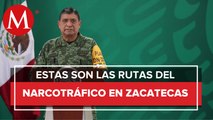 Zacatecas es un nudo de comunicaciones en rutas de drogas y armas: Sedena