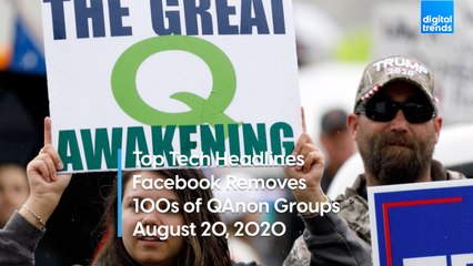 Top Tech News | 8.20.20 | Facebook Shuts Down 100s Of Q'Anon Groups