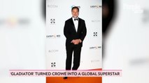 Russell Crowe Credits Sharon Stone with Making Him a Hollywood Star: 'Got a Lot to Thank Her For'