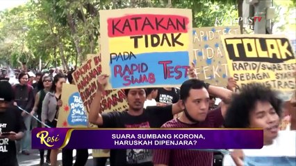 Sebut IDI Kacung WHO, Layakkah Jerinx Dipenjara?- ROSI (Bag1)