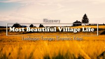 Most Beautiful Village Life and Landscapes Footages (Cinematic Video)