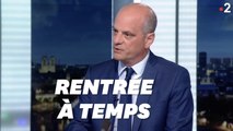 Rentrée scolaire : L'intervention de Jean-Michel Blanquer sur France 2 le 20 août