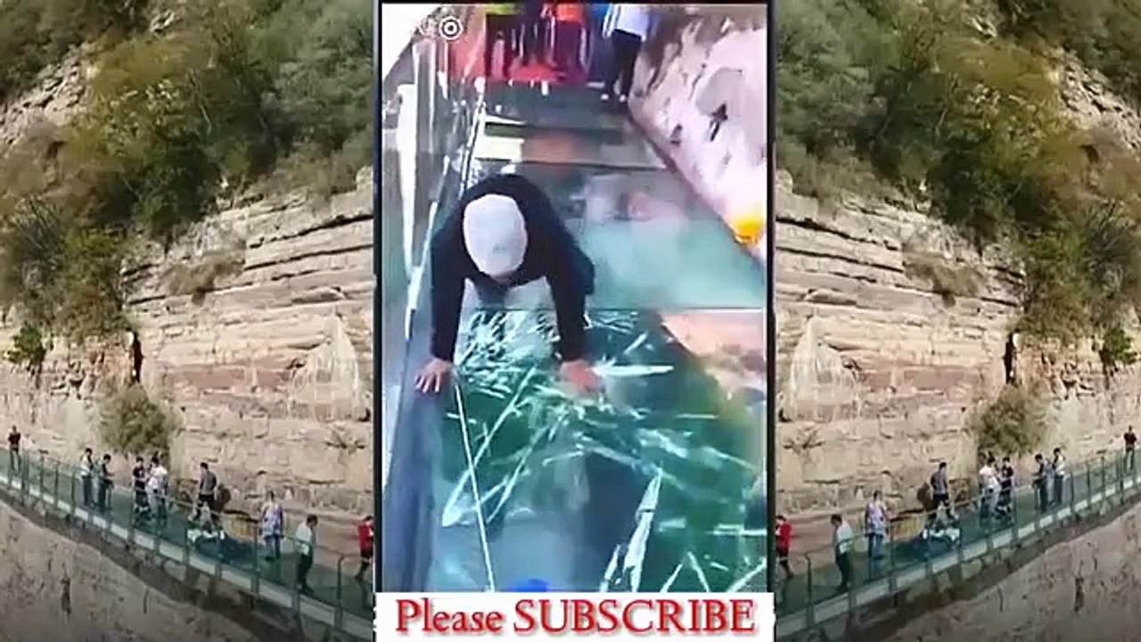 CHINA GLASS BRIDGE CRACK PRANK COMPILATION!