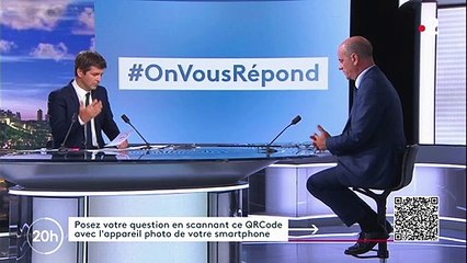 VIDÉO. #OnVousRépond : Cantine, équipement informatique, personnes vulnérables... Jean-Michel Blanquer a répondu à vos questions sur la rentrée scolaire