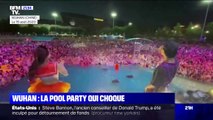 Les images d'une pool party à Wuhan choquent les réseaux sociaux, les autorités chinoises y voient 