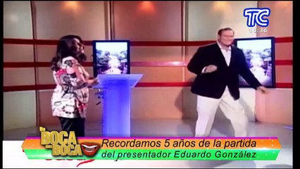 Se conmemoran 5 años de la partida del recordado presentador Eduardo González