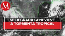 'Genevieve' se degrada a tormenta tropical en costas de BCS