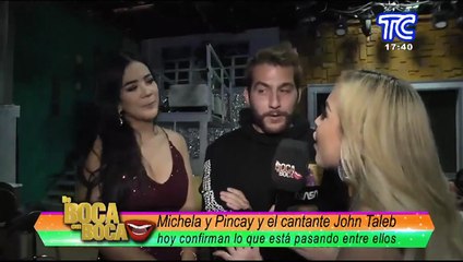 Michela Pincay y John Taleb fueron captados juntos: ¿Nació el amor?