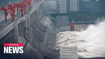 China’s Three Gorges dam hits highest level amid torrential rain