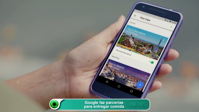 Google faz parcerias para entregar comida