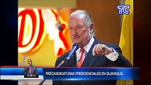Precandidaturas presidenciales en Guayaquil