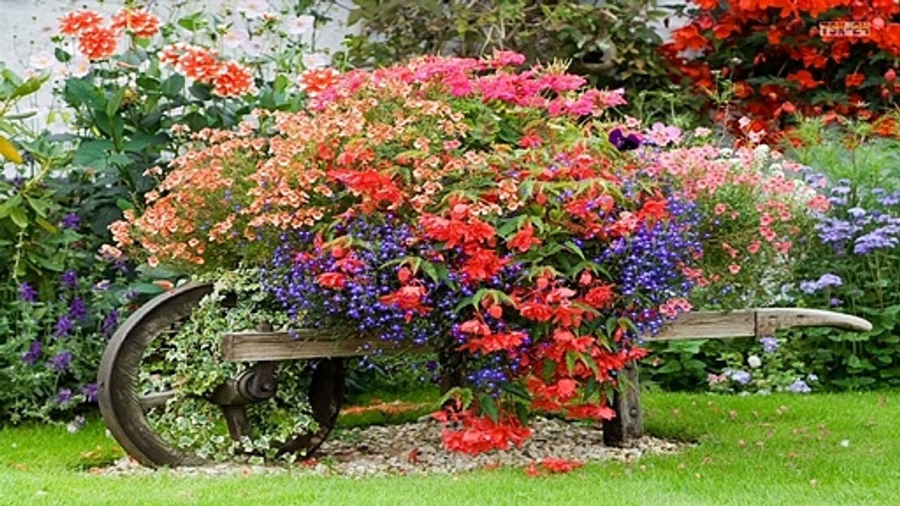 House and Flower - Best Small Flower Garden Ideas