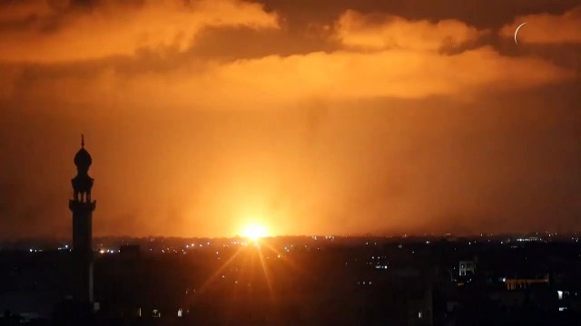 Aviões israelenses lançam ataques contra Gaza