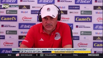 Guillermo Vázquez en conferencia de prensa: Liga MX